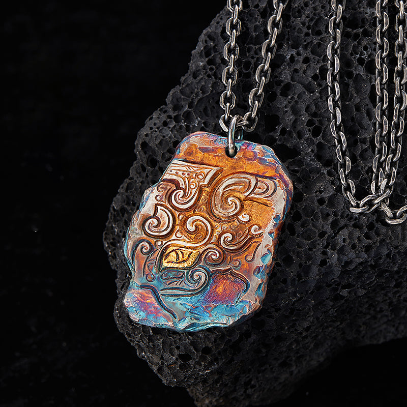 Taotie Pattern Necklace